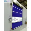 Porte d'atelier à rouleaux à rouleaux en PVC automatique à l'épreuve de poussière